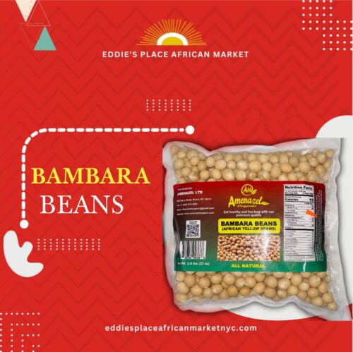 Amenazel Organic Bambara Beans 2.0lb/32 oz